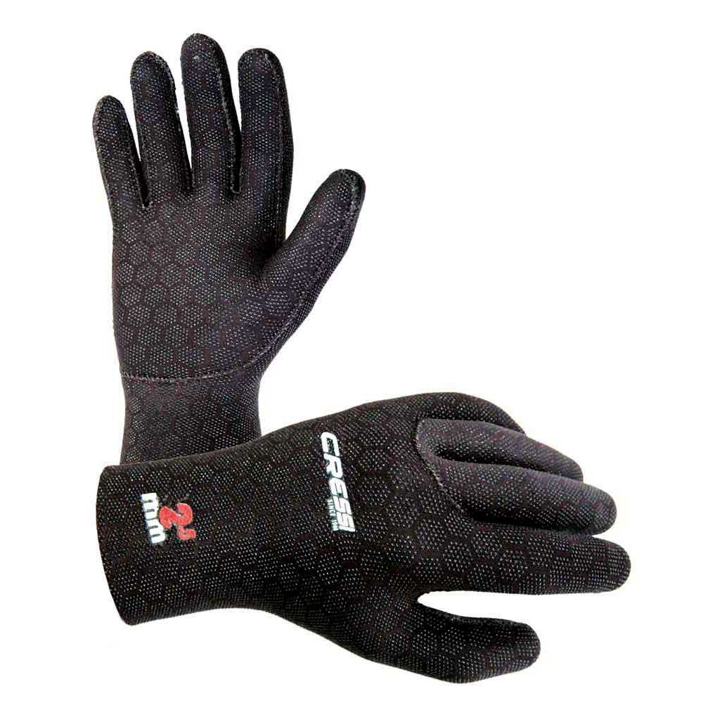 S in schwarz Cressi Neoprenhandschuhe Handschuhe Ultra Stretch Gloves  5 mm Gr 