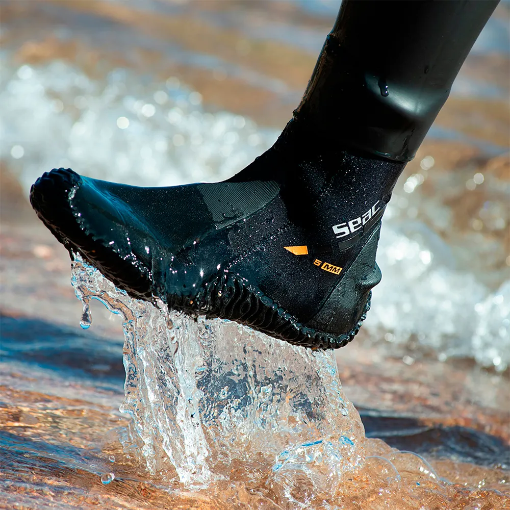 Harilla Chaussettes De Plongée 3mm Néoprène - Chaussons Antidérapants Unisexes Pour Snorkeling, Plage, Natation Et Sports Nautiques