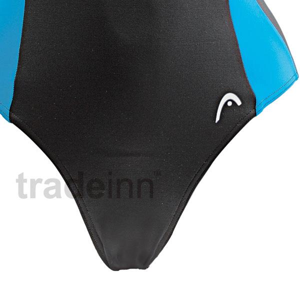 Head swimming Solid Splice Swimsuit