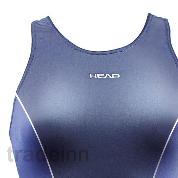 Head swimming V Solid Swimsuit