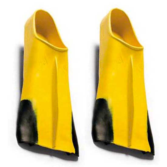 Yellow/Black Finis Zoomer Z2 Gold Fins
