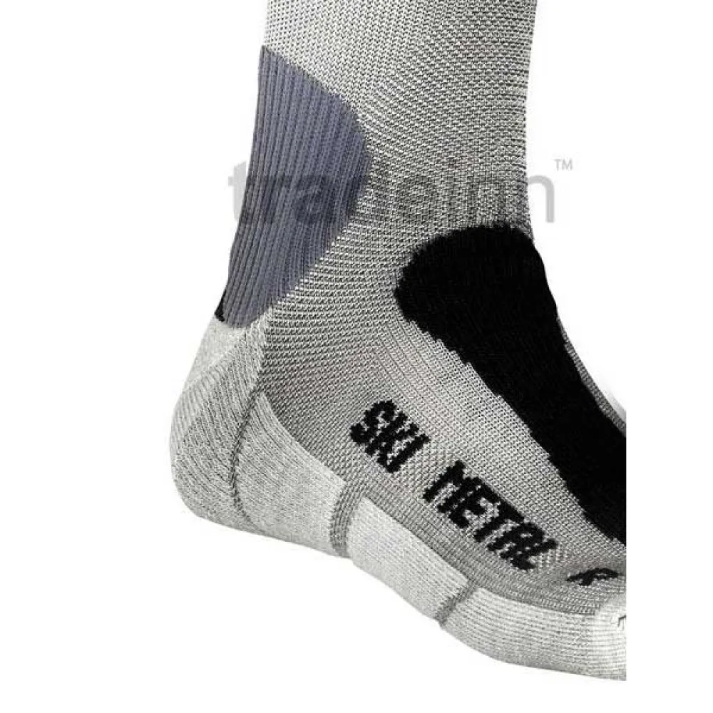 Calze Da Sci X-Socks Donna (1 Paio) - Canale Aria, Oro/bianco, Traspiranti, Per Performance Sulla Neve
