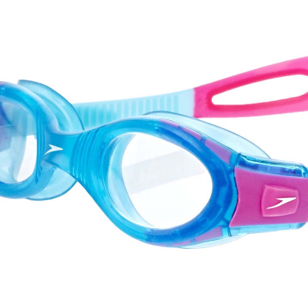 Speedo Futura Plus Junior blue anti fog Goggles Neu Versiegelt schwimmen schwimmen 6-14 