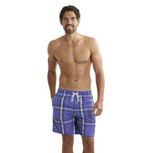 speedo-yarn-dyed-check-leisure-18-swimming-shorts