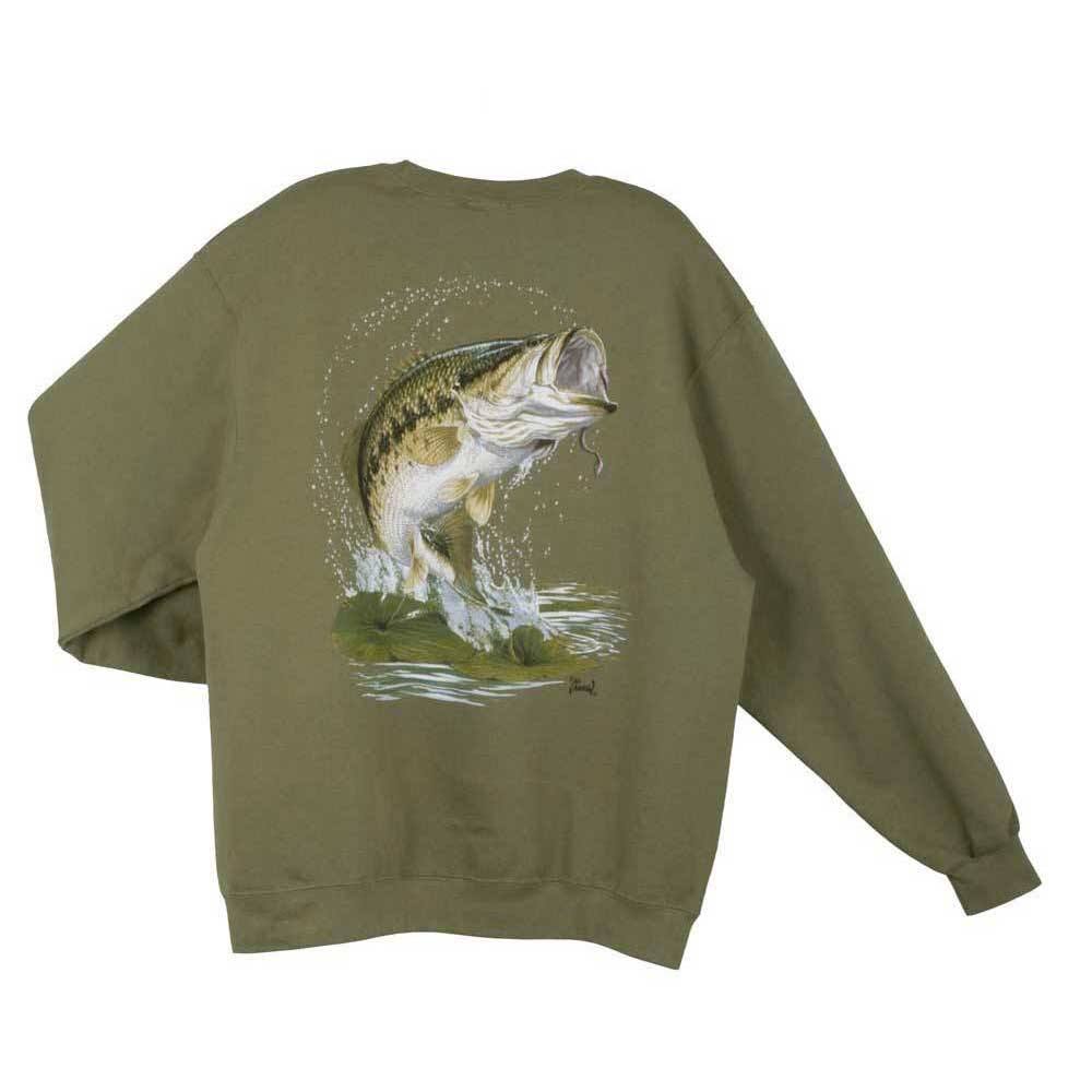 Al agnew AA Leaping Largemouth Pullover