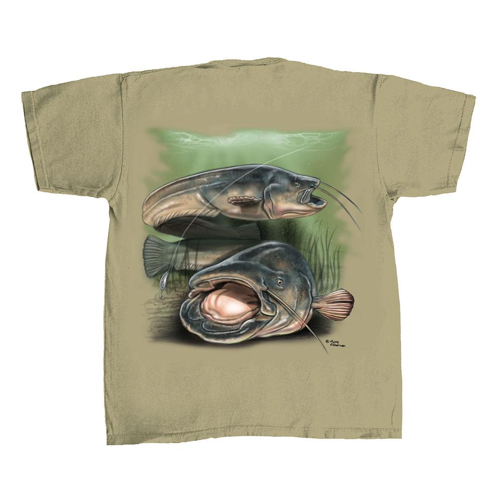 flying-fisherman-catfish-short-sleeve-t-shirt