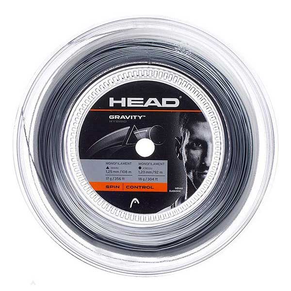 Head Gravity Hybrid 200 m Tennis Reel String Black | Smashinn