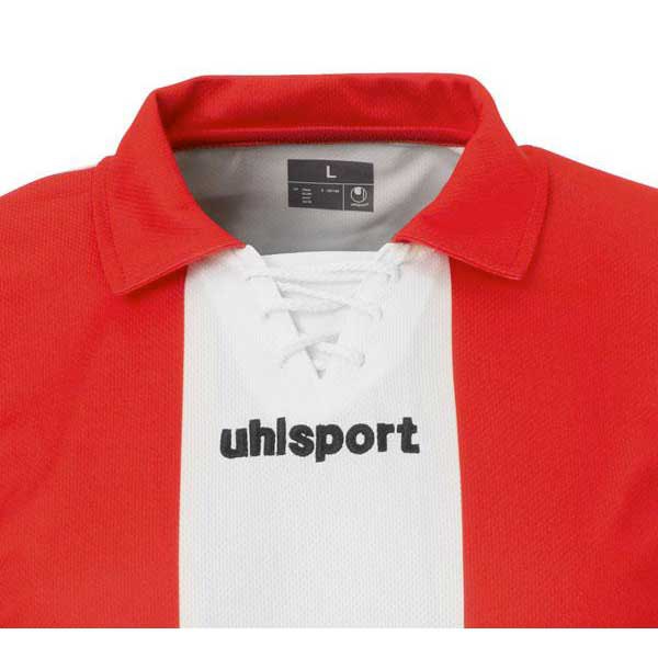 Uhlsport Retro Stripes Short Sleeved Short Sleeve T-Shirt