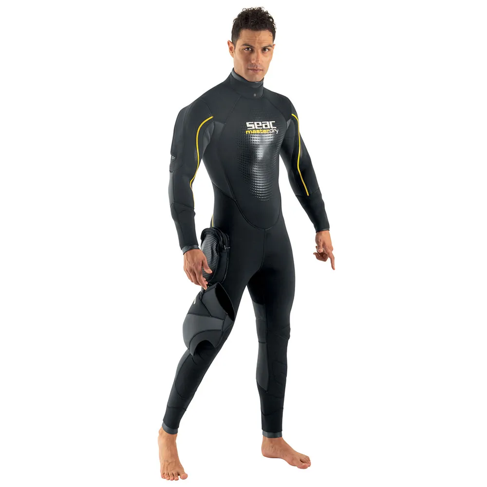 SEAC Muta semi-stagna da donna Master Dry 7 mm Nero | Diveinn