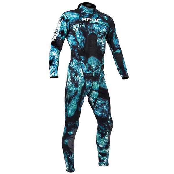 1.5mm Camouflage Diving Suit One Piece Full Body Spearfishing Underwater Wetsuit 