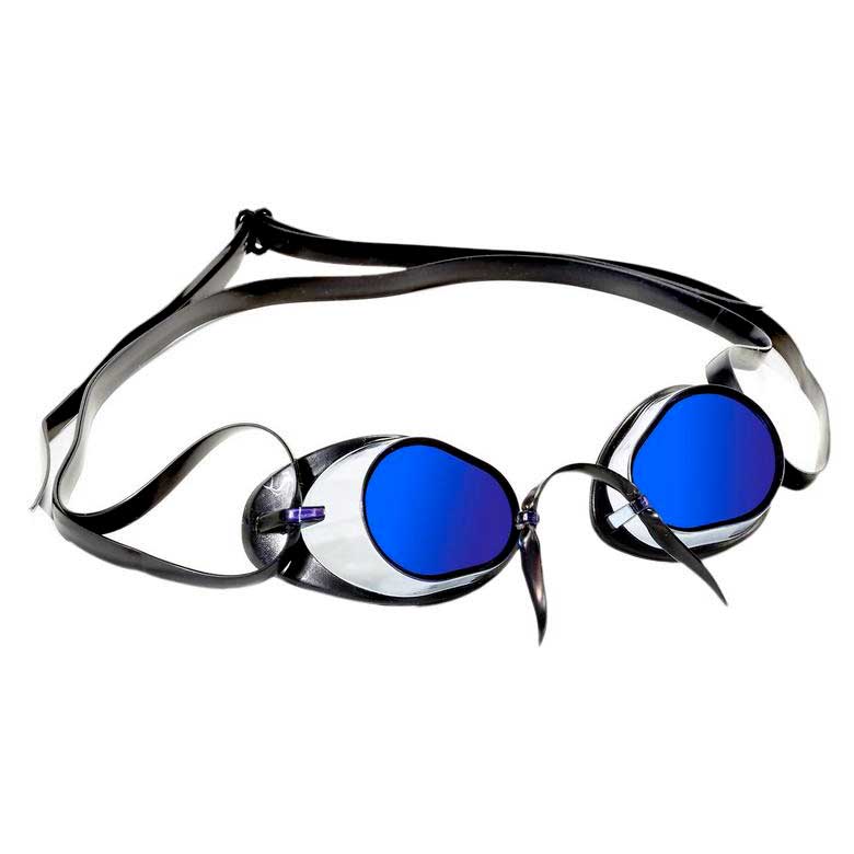Gafas de natación sueco-Antivaho-Color Azul-Correa Elástica nuevo En Bolsa! 