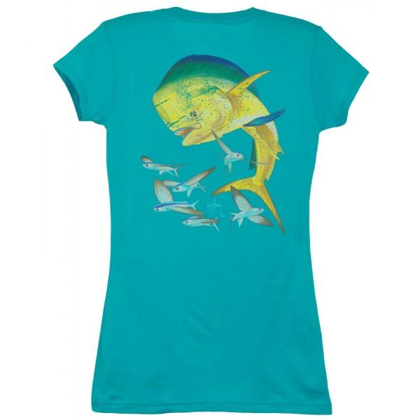 Guy harvey T-shirt à manches courtes Bull Dolphin
