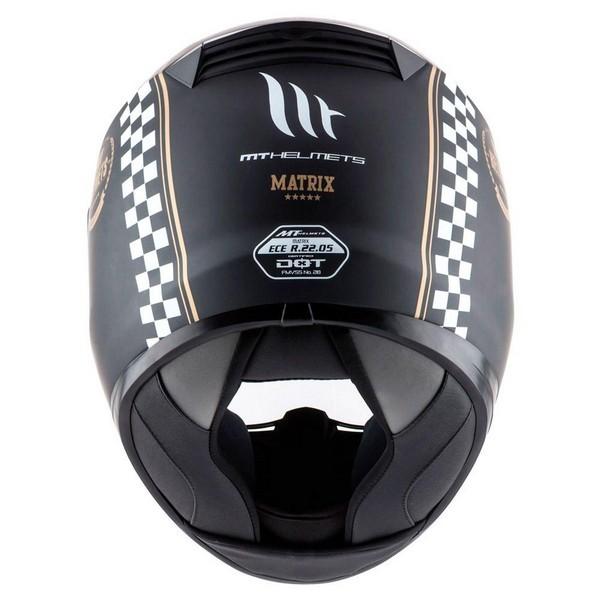 MT Helmets Matrix Cafe Racer Full Face Helmet