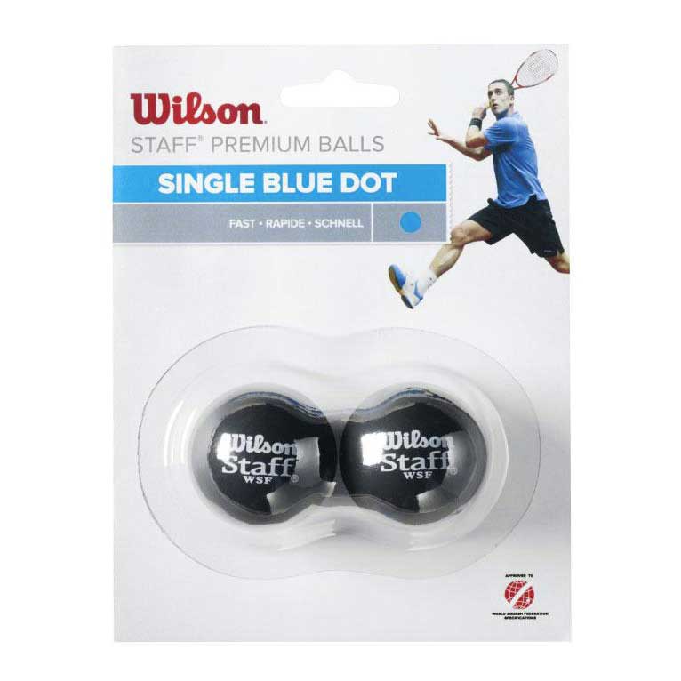 wilson-staff-schnelle-single-blue-dot-squashballe