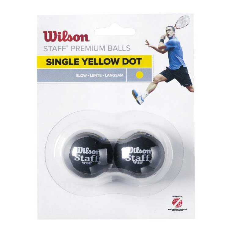 wilson-hitaat-yhden-keltaisen-pisteen-squashpallot-staff