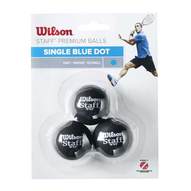 wilson-baller-squash-staff-fort-strikke-bla-unik