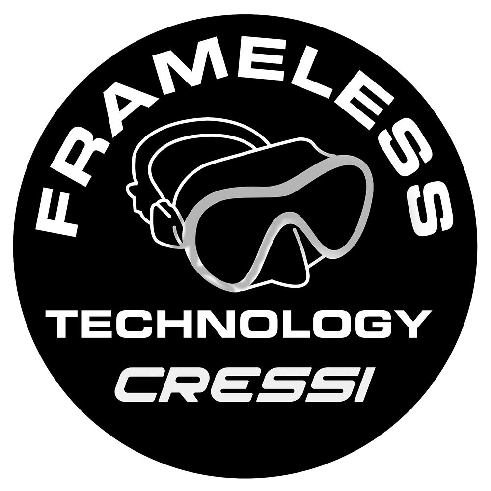Cressi Rammeløs Dykkermaske F1