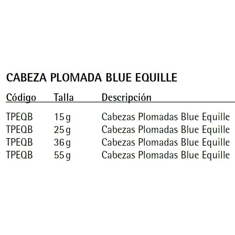 Flashmer Jighoved Blue Equille