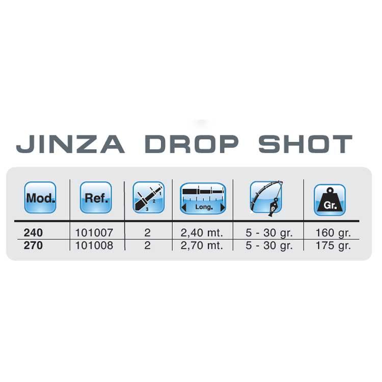 Jinza Drop Shot Spinnrute