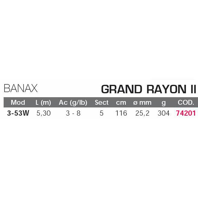 Banax Grand Rayon II Rod
