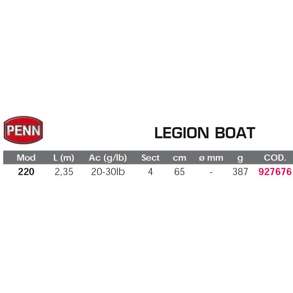 PENN Legion Boat Bootsrute