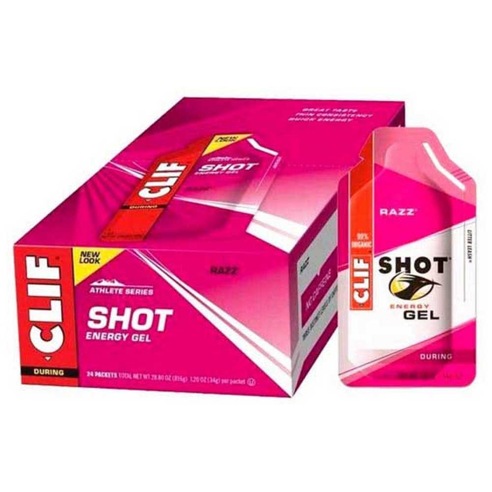 clif-shot-24-eenheden-framboos-energie-gels-doos