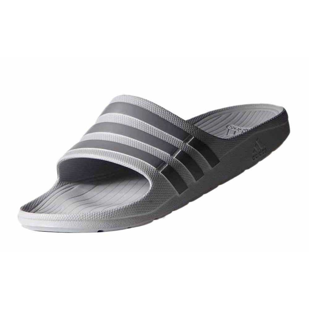 Adidas Men DURAMO SL Sandals Slipper White Shoes Slippers Casual Sandal  FY8917 | eBay