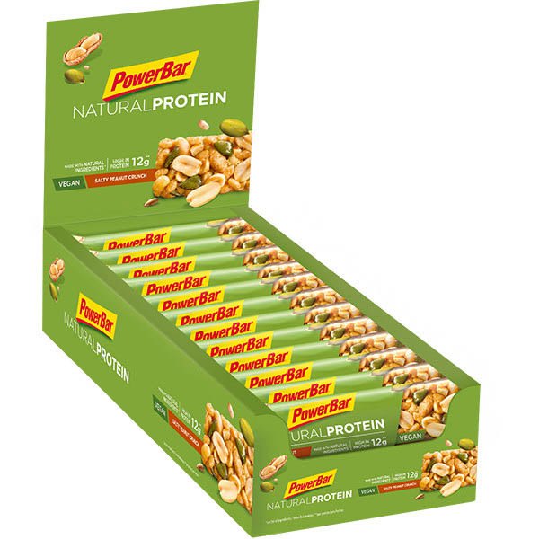 powerbar-proteina-natural-40g-24-unidades-salgado-amendoim-crunch-energia-barras-caixa