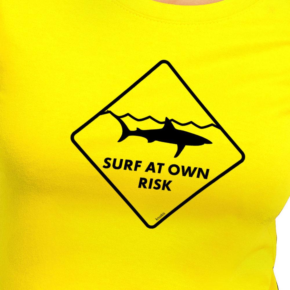 Kruskis Surf At Own Risk Koszulka z krótkim rękawem
