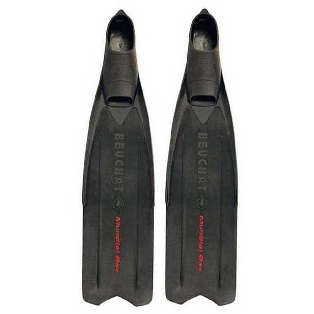 size medium Details about   Beuchat contact graphite open heal fins 