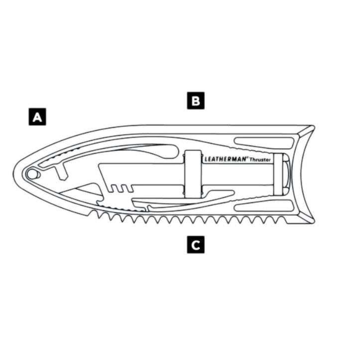 Leatherman Thruster Surf Table Maintenance Tool