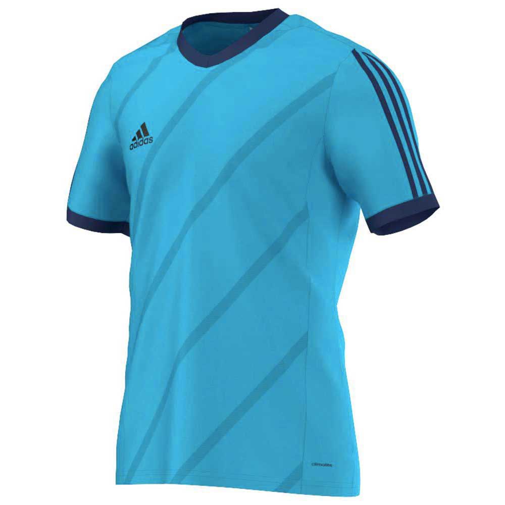 Tabe Jersey Short Sleeve T-Shirt Blue | Goalinn