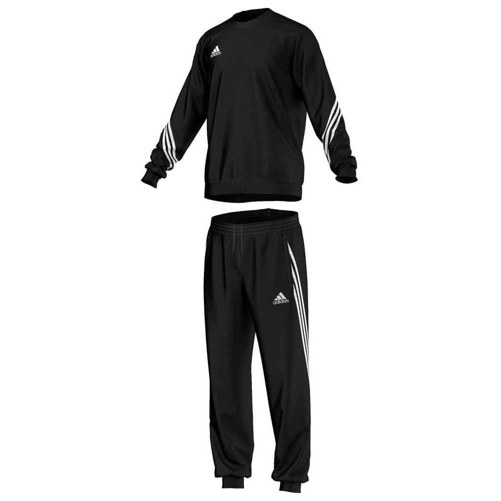 Poner eterno Sumamente elegante adidas Sere14 Sweat Suit Black | Goalinn