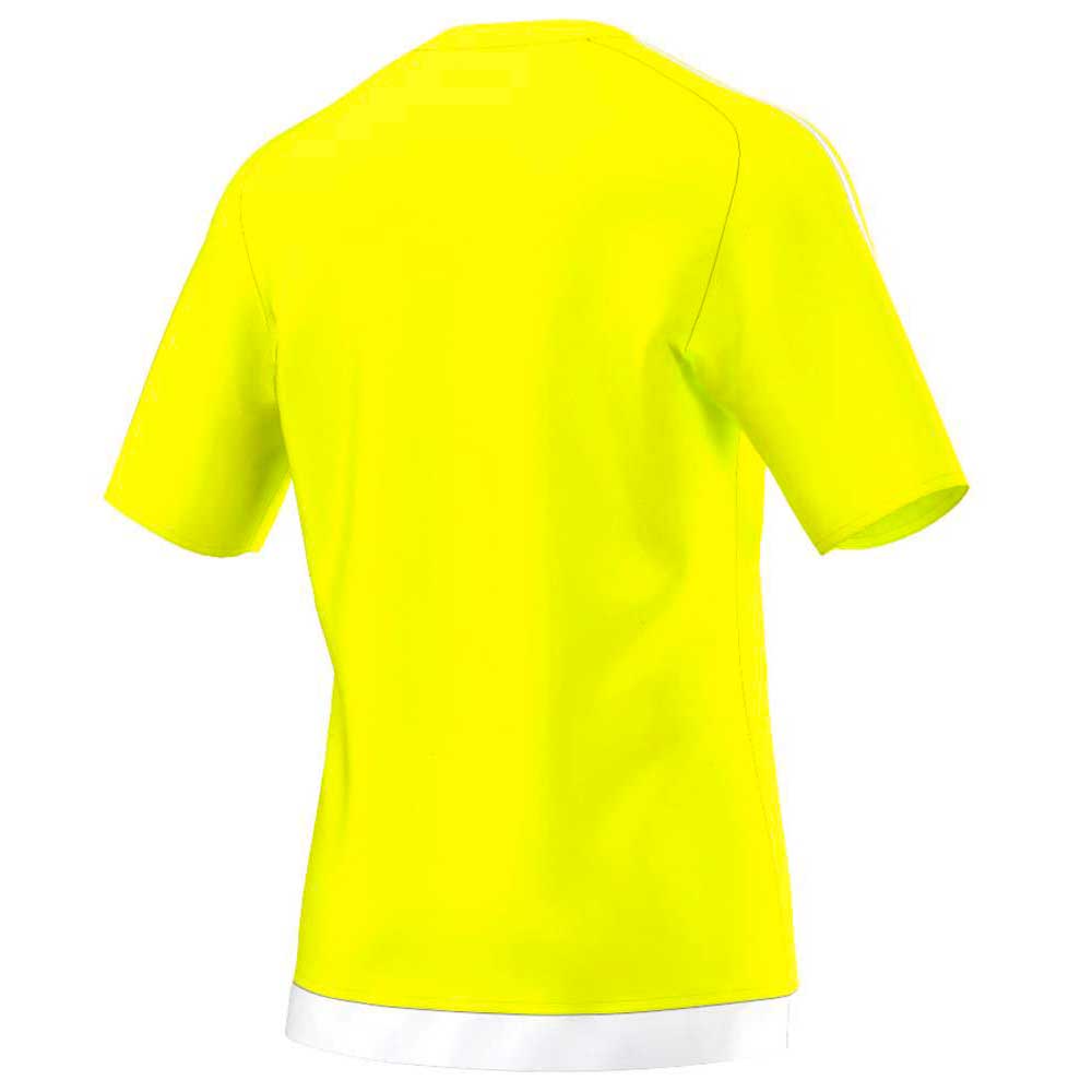 Día del Maestro web colisión adidas Estro 15 Jersey Short Sleeve T-Shirt Yellow | Goalinn