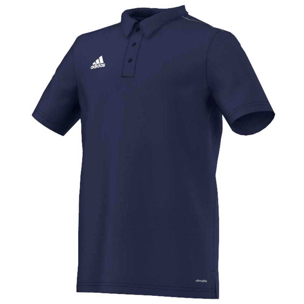Reproducir suma Detector adidas Core 15 Climalite Short Sleeve Polo Shirt Blue | Goalinn