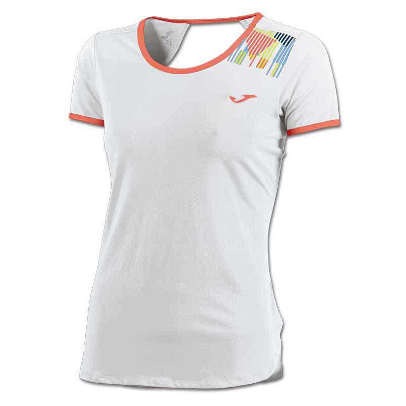 joma-trendy-whitejunior-kurzarm-t-shirt