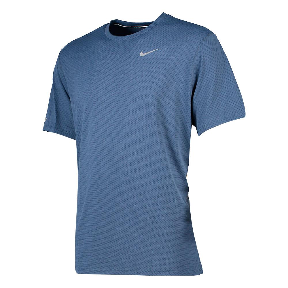 Chapoteo Confirmación sector Nike Camiseta Manga Corta Dri Fit Singlet Contour Azul| Runnerinn