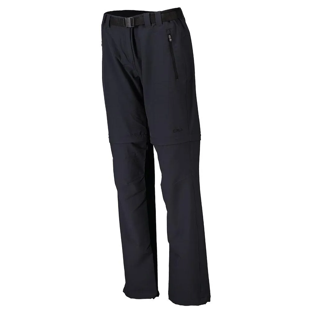 Pantalon Convertible CMP Fille - Léger, Séchage Rapide - Poches Zippées