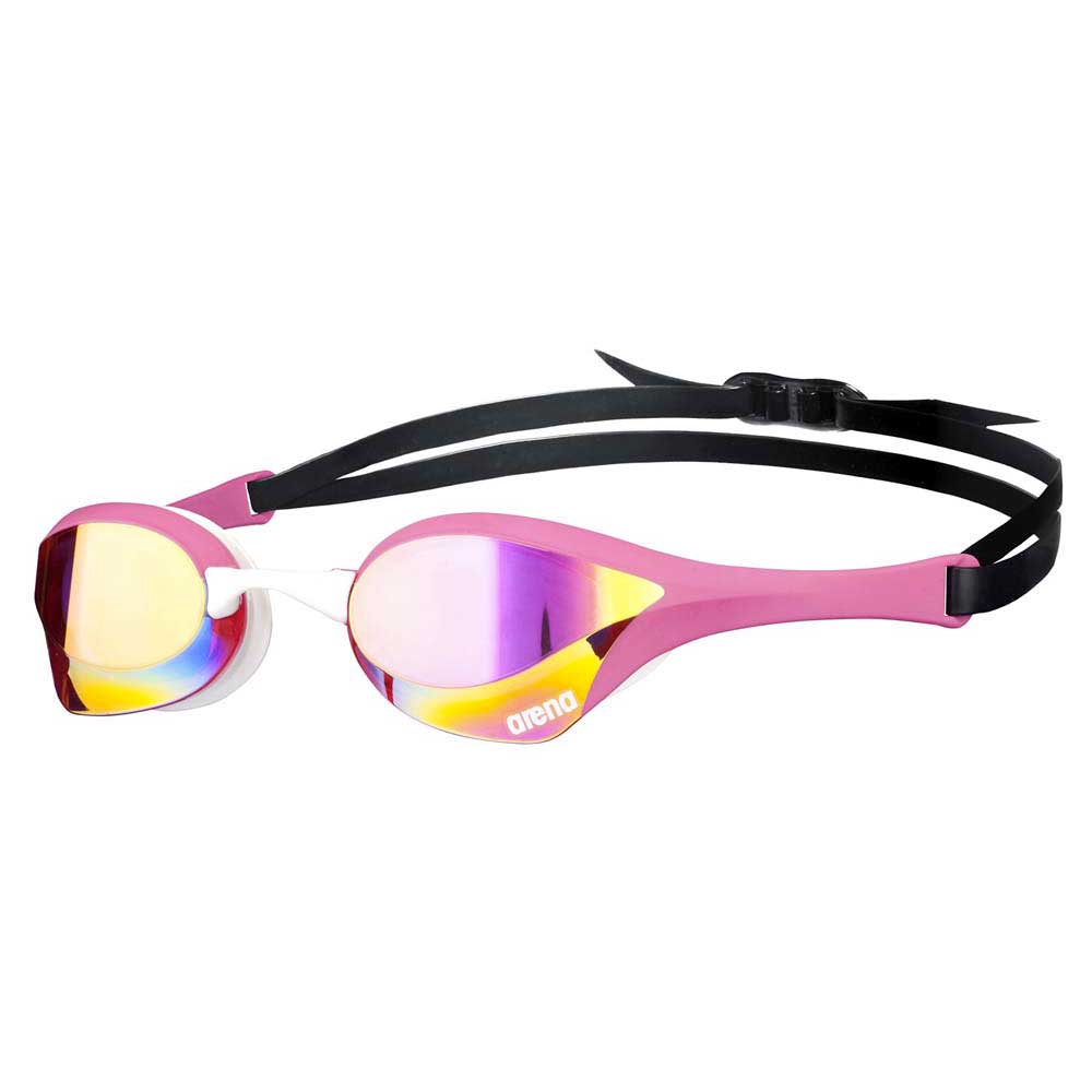 Details about   Arena Cobra Ultra Pink/White Stable Fit Competition Training Swimming Goggles 