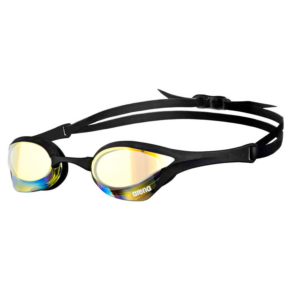 Arena Cobra Ultra Mirror Swimming Goggles Golden