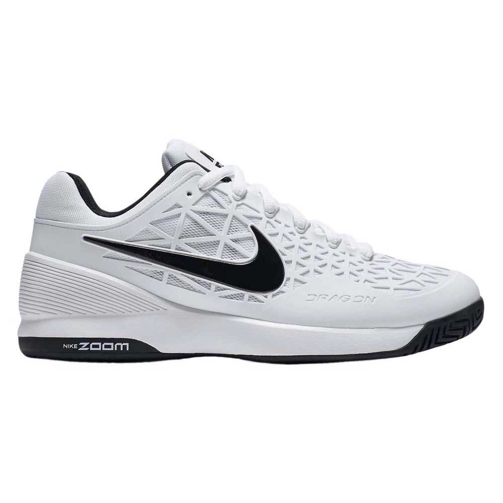 cortar a tajos Barrio seguridad Nike Zoom Cage 2 Hard Court Shoes White | Smashinn