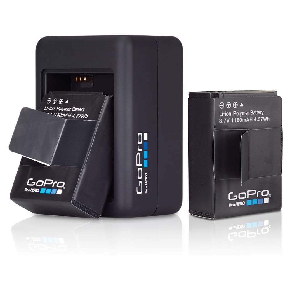 Median Powerful Insignificant GoPro Dual Battery Charger for Hero3 and Hero3 Plus, Black | Bikeinn