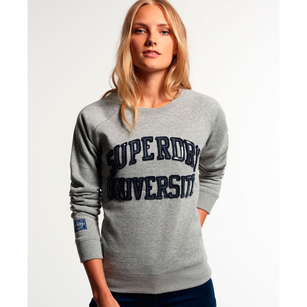 Superdry Suéter Core Applique University Crew Pullover