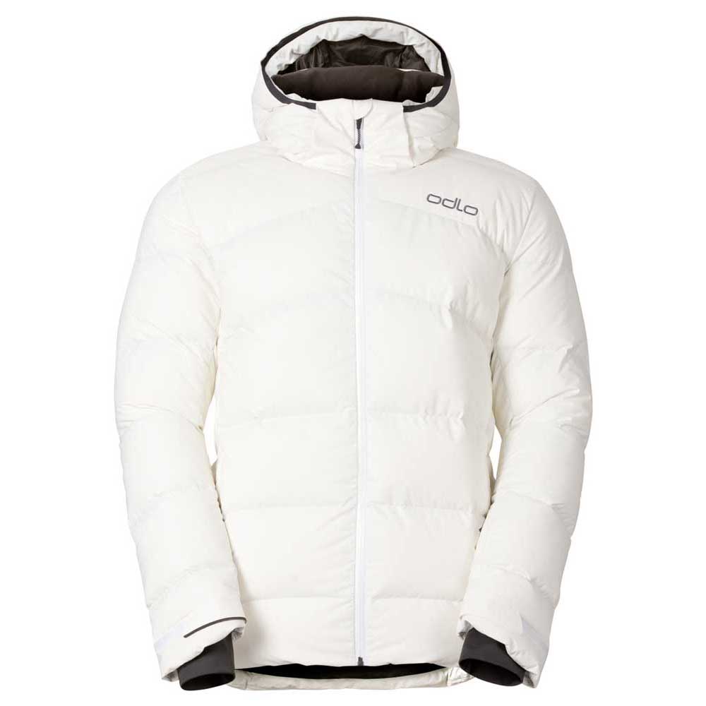 De onze Rijden Vete Odlo Insulated Ski Cocoon Jacket White | Snowinn
