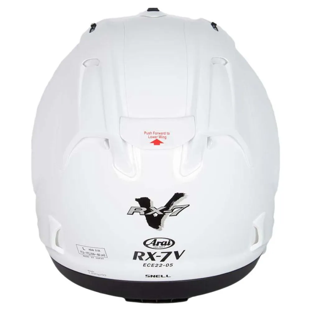 Arai RX-7V full face helmet White | Motardinn