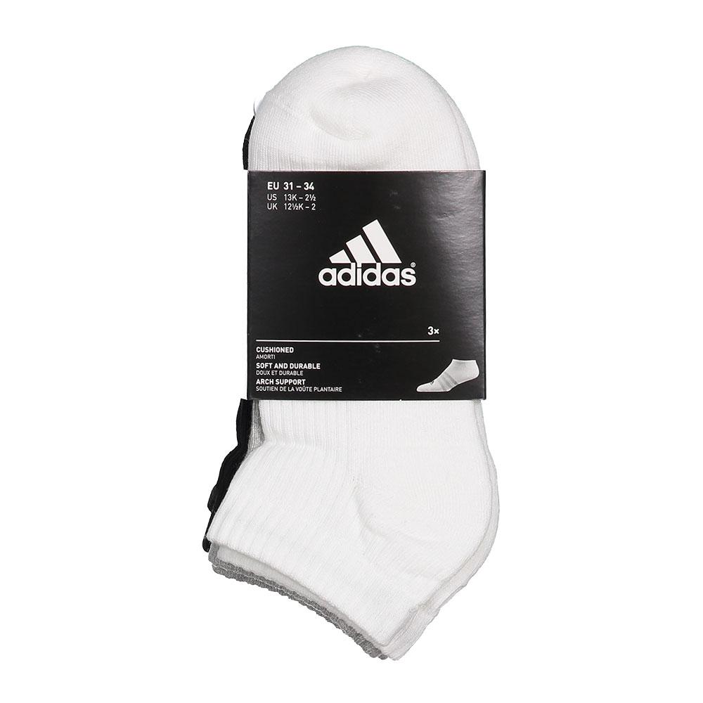 adidas Calze 3 Stripes Performance No Show Half Cushioned 3 Coppie