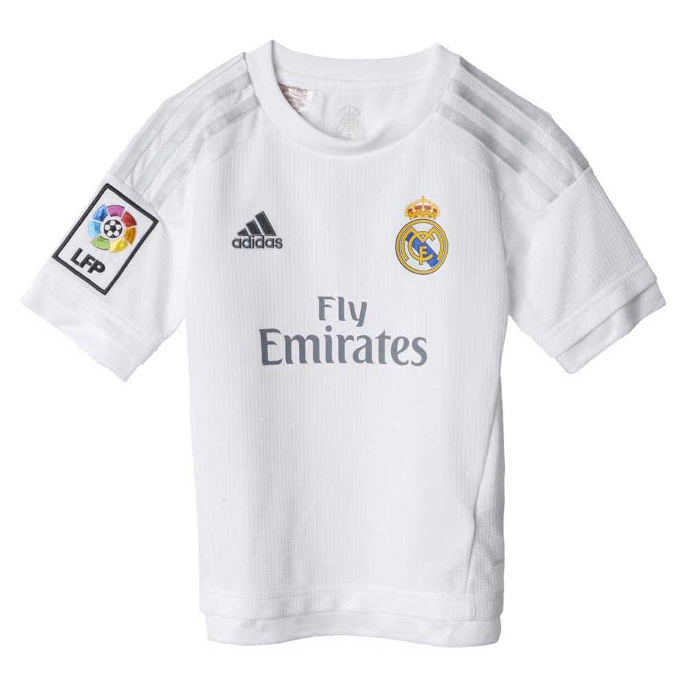 Real Madrid Home Junior Kit Hvid | Fodbold