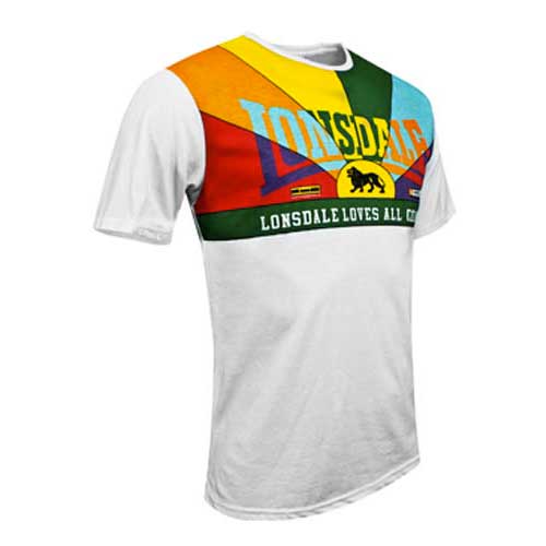 Lonsdale T-Shirt Manche Courte Loves All Colours