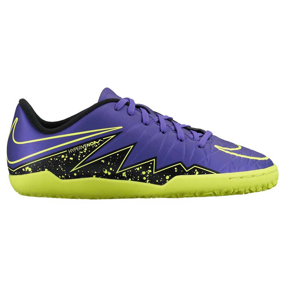 fluir Adaptar Intermedio Nike Hypervenom Phelon II IC Indoor Football Shoes Purple| Goalinn