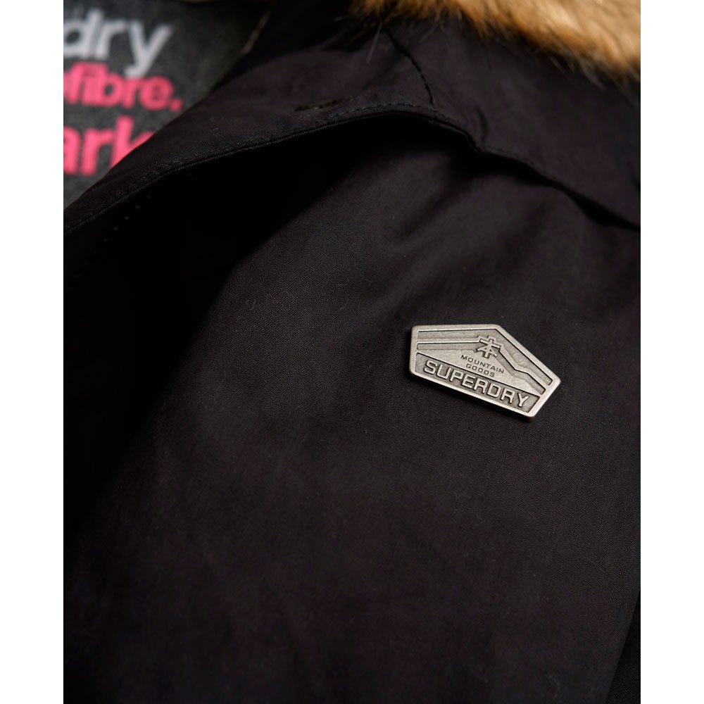 Superdry Microfibre Fur Boxy Jacket